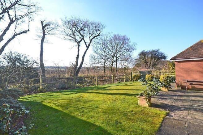 Rear garden