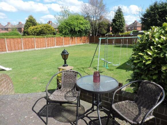 Rear garden