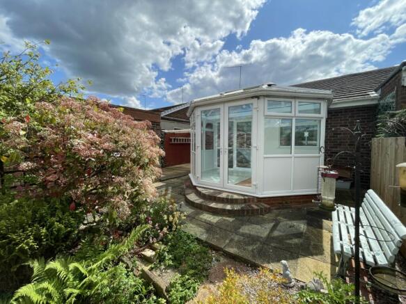 Rear of bungalow