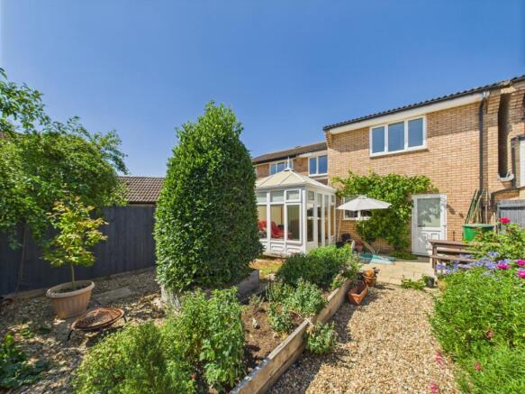 Rear garden
