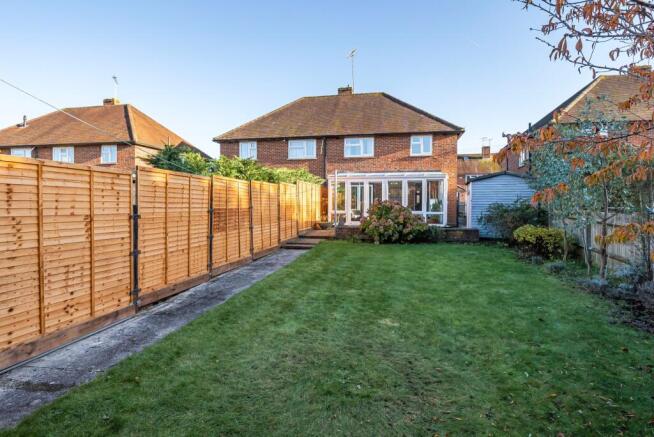 Rear garden
