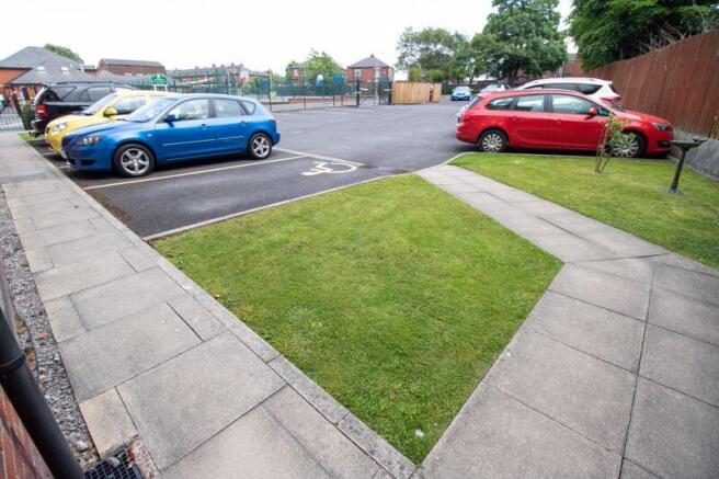 Secure key fob entry car park