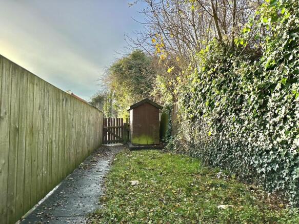 Rear Garden - Stock Photo