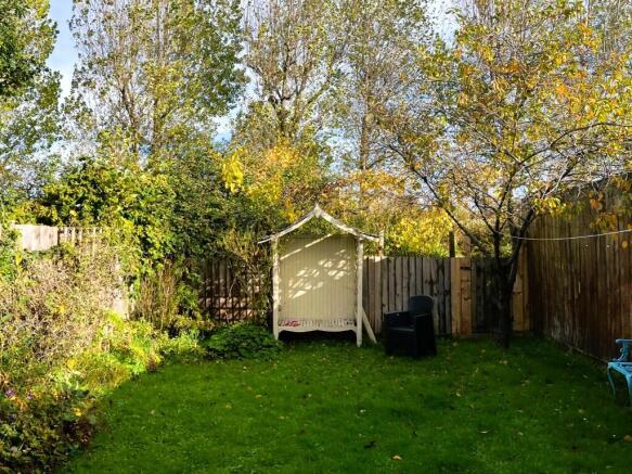 Rear garden
