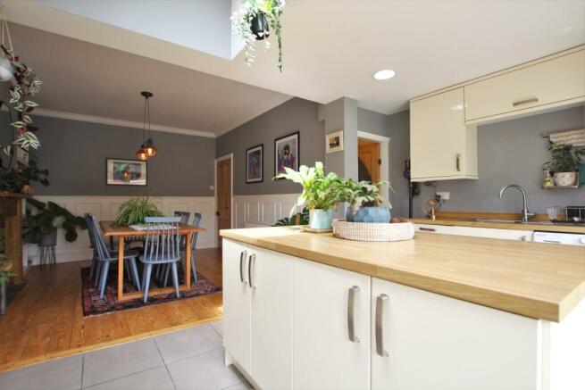 Open Plan Dining Room/Kitchen