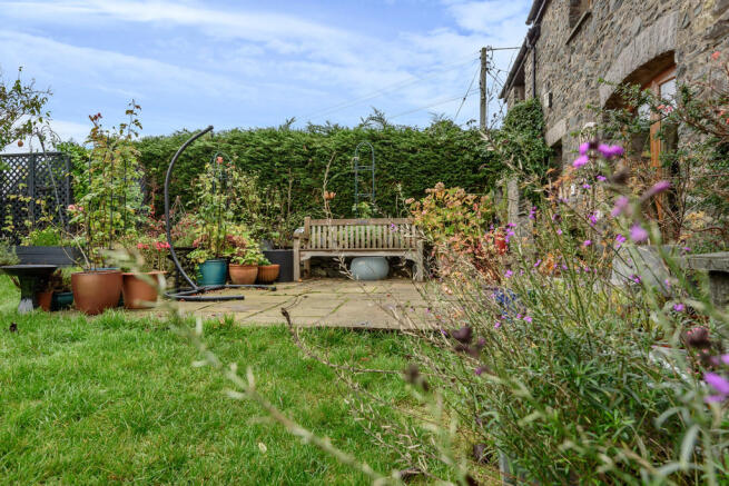 Garden and patio