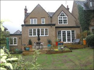 Rear view of house