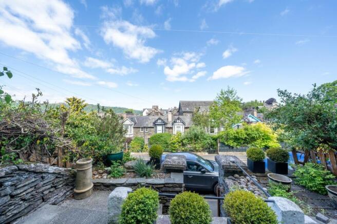 View from Front Patio Garden