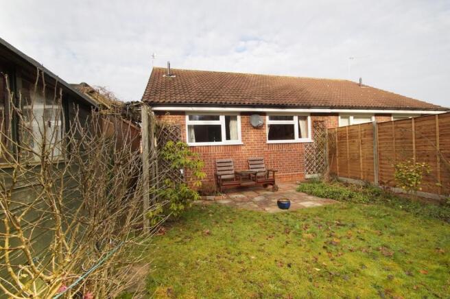 Rear of bungalow