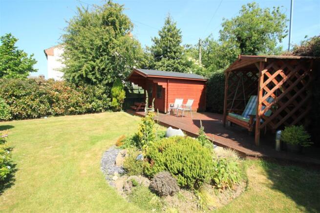 Large Rear garden