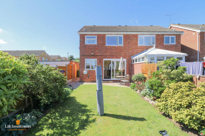 Rear of Property