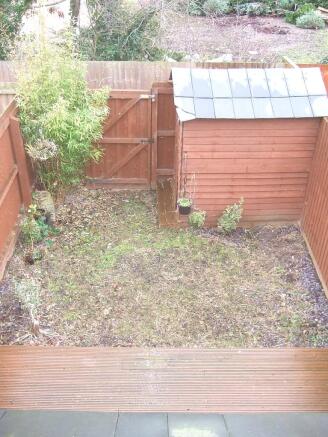 Rear garden
