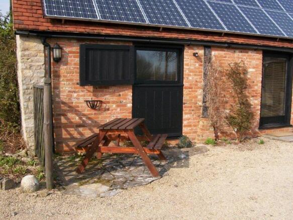 Outside seating area