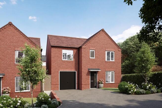 Artists impression of The Chalham home at Gresley Meadow