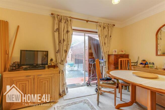 DINING ROOM / BEDROOM THREE: