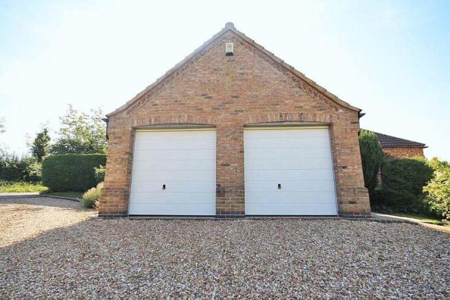 Double garage
