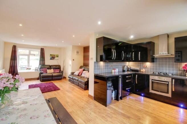 Open-plan living ...