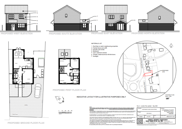 Proposed Plans and Elevations