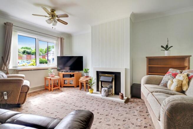 Spacious lounge living room