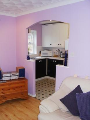 Lounge to Kitchen