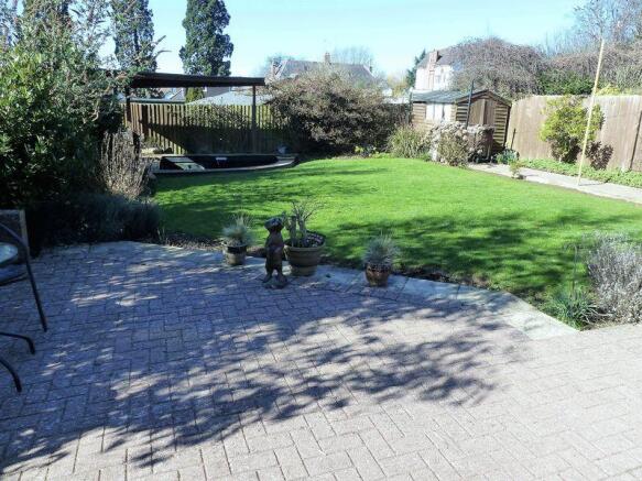Patio and garden