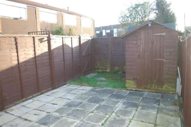 Rear garden