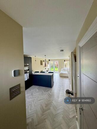 Entrance To Open Plan Kitchen / Living Room Area