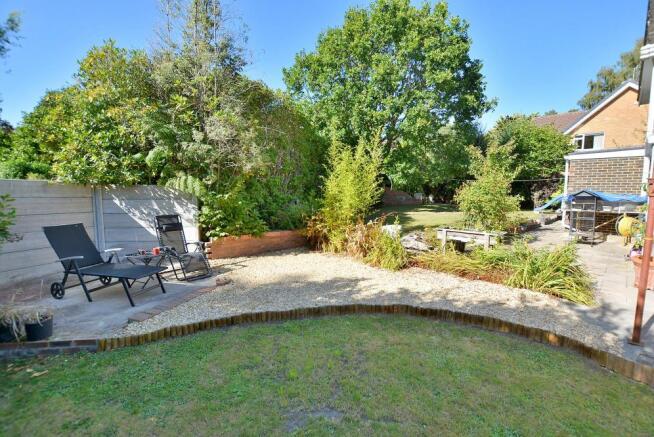 Rear garden
