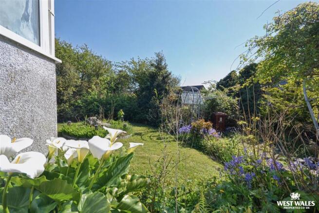 Rear garden