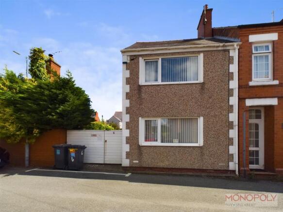 2-bed detached on School Road, Rhosllanerchrugog, LL14, £160,000