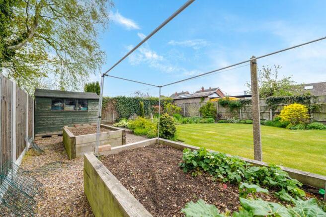 Garden raised ...