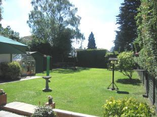 Rear garden