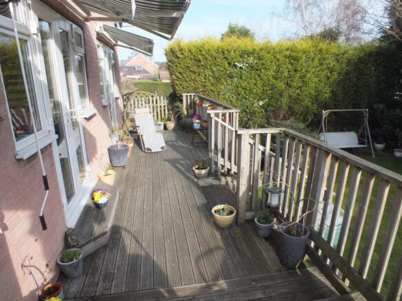 Back patio