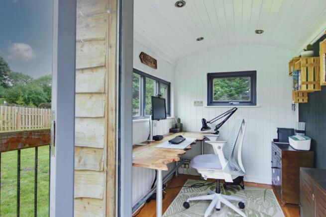 Shepherds Hut Office