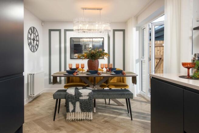 Kingsley dining area