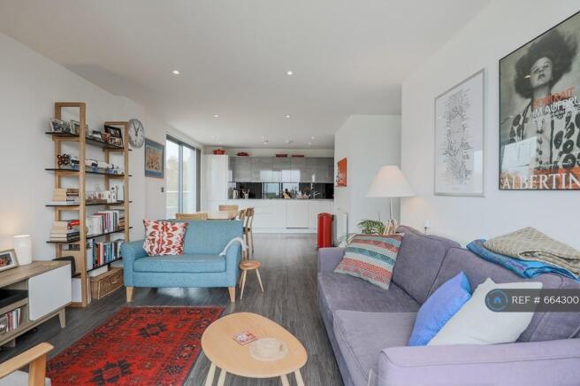 Open Plan Living Room And Kitchen