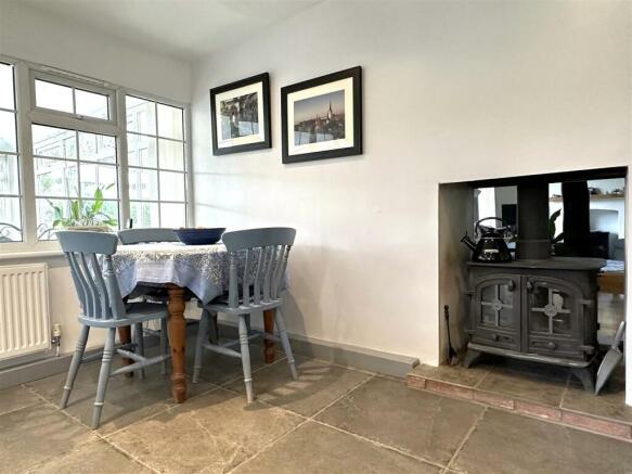 Dining Area With Dual-Sided Log Burner 251