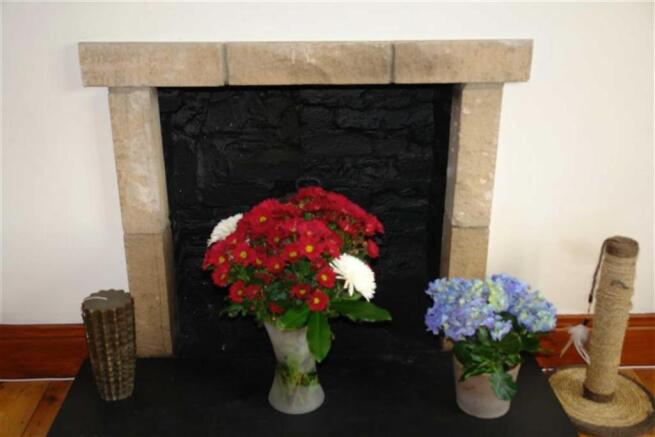 Feature fireplace