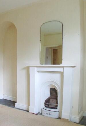 Bedroom fireplace