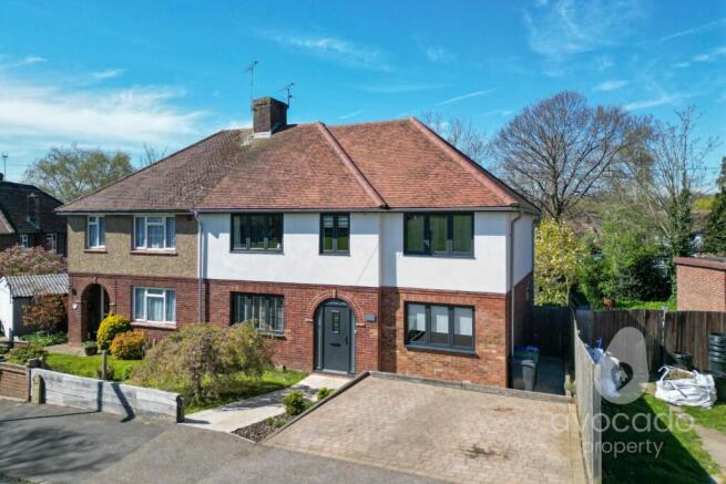 4-bed semi-detached on Hillside Crescent, Camberley, GU16 9AY, £595,000