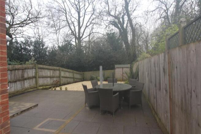 Rear Garden Patio