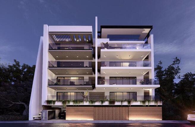 Front of Apartments