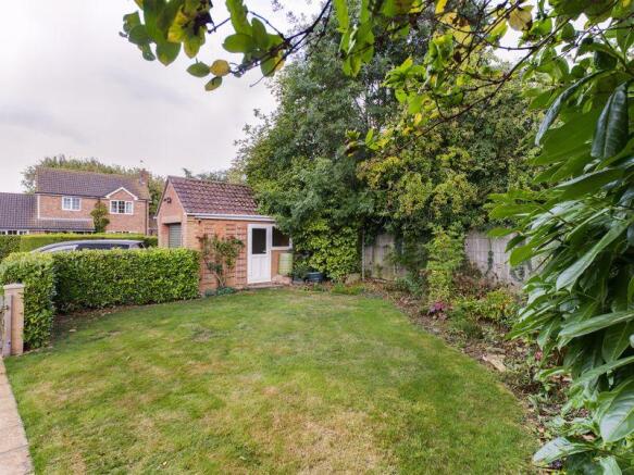 Rear garden