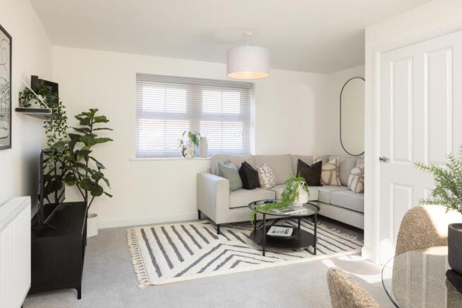 Lounge in a 2 bed Wincham