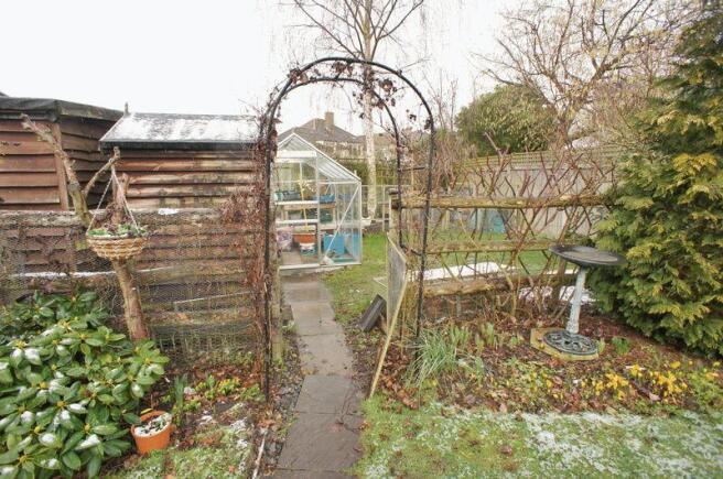Rear garden