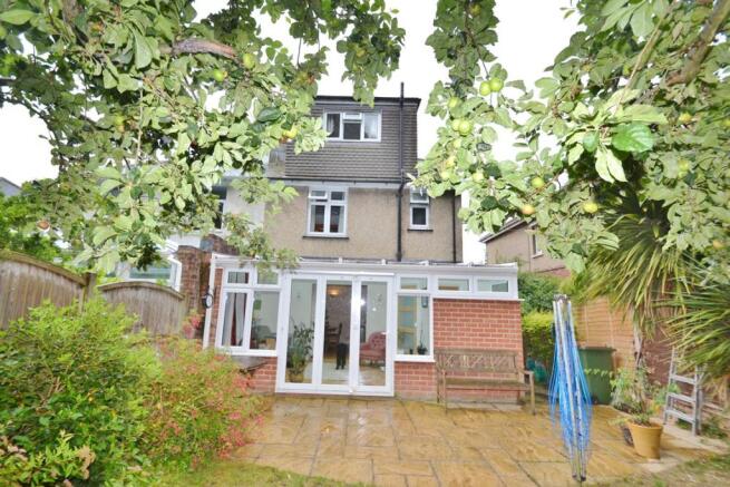 Rear of Property