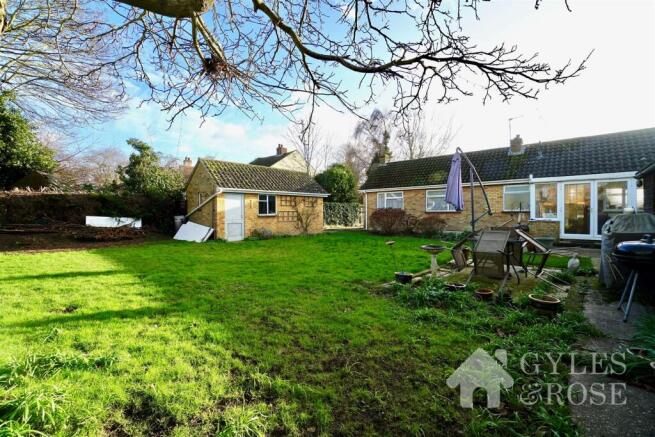 Rear garden