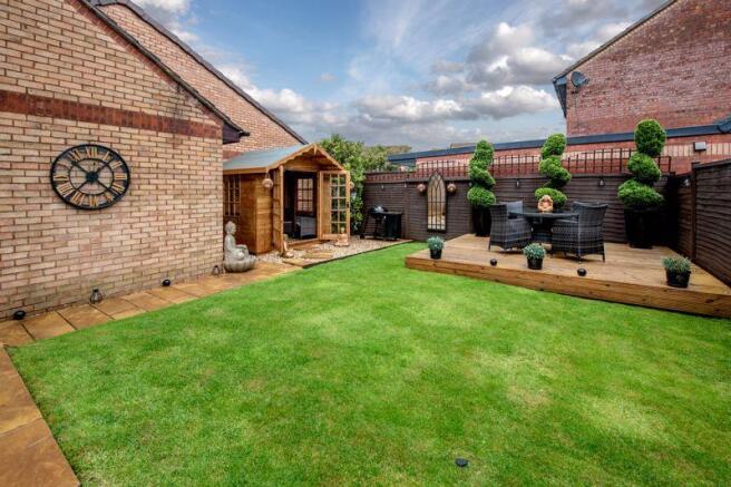 Rear garden