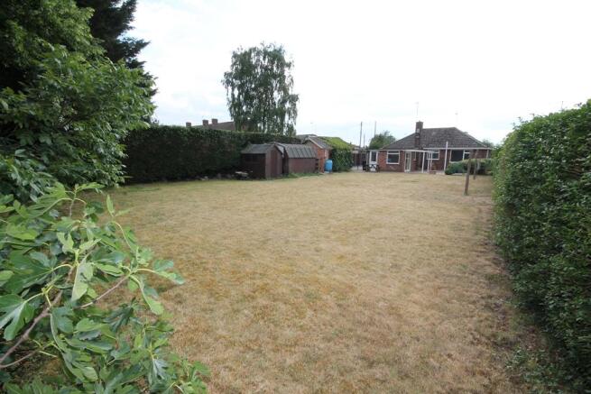 Back of bungalow