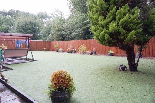 Rear garden